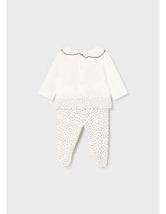 Conjunto 2 piezas de algodón sostenible para recién nacido 2