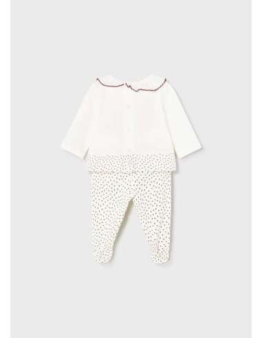 Conjunto 2 piezas de algodón sostenible para recién nacido