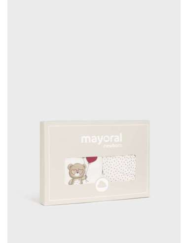 Conjunto 2 piezas de algodón sostenible para recién nacido