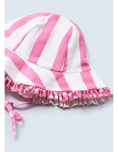 Bañador estampado con gorro para recién nacido