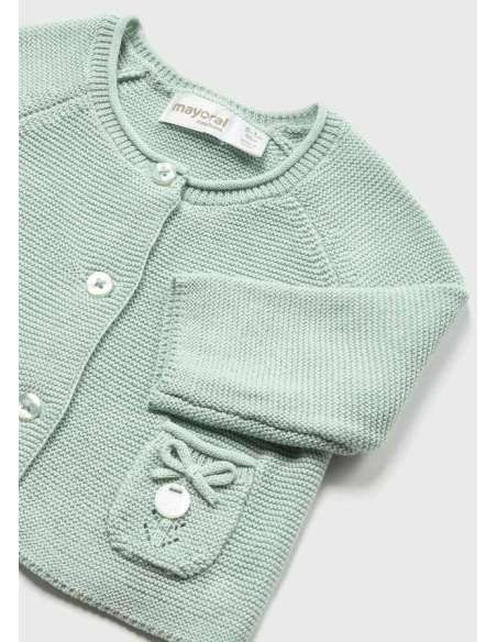 Conjunto 2 piezas tricot de algodón sostenible para recién nacido