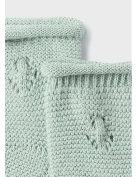 Conjunto 2 piezas tricot de algodón sostenible para recién nacido