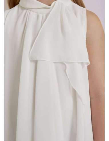 BLUSA GASA VOLANTE NIÑA