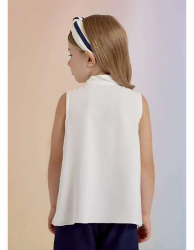 BLUSA GASA VOLANTE NIÑA