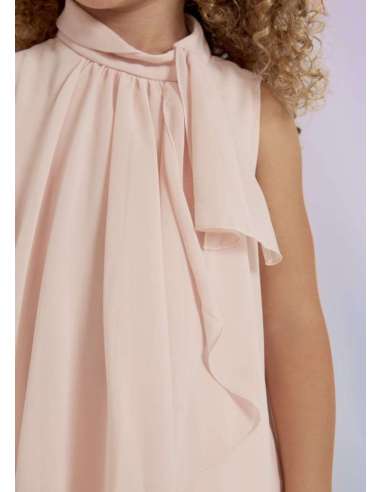 BLUSA GASA VOLANTE NIÑA