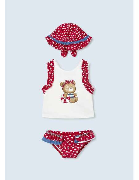 Conjunto 3 piezas de baño para recién nacido