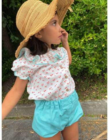 CAMISA FLORES+BOMBACHO LILI