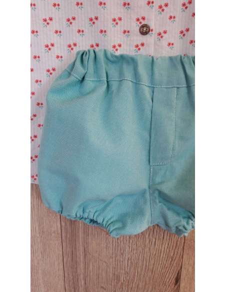 CAMISA FLORES+BOMBACHO LILI