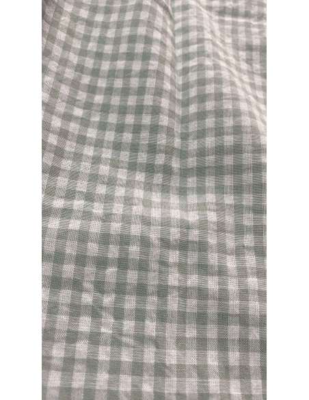 camisa vichy niño verde agua