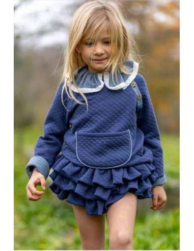 SUDADERA UNISEX BLUE CATALINA