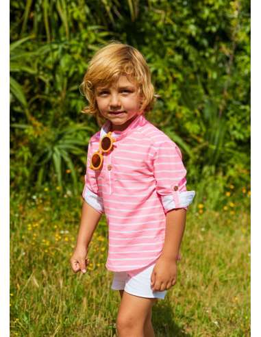 CAMISA NIÑO NEÓN