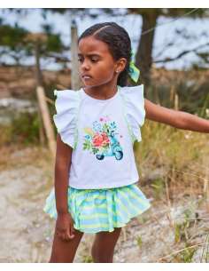 BRAGA VOLANTE+CAMISETA MOTO FLASH