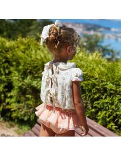 BRAGUITA+BLUSA LAZOS ESPALDA BAMBI SUEÑOS