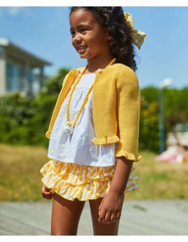 BRAGUITA VOLANTES+BLUSA KITTIE