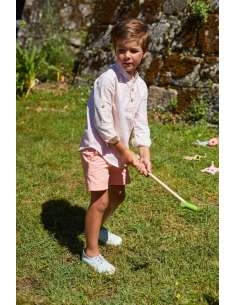 CAMISA M/L CUADROS BAMBI SUEÑOS