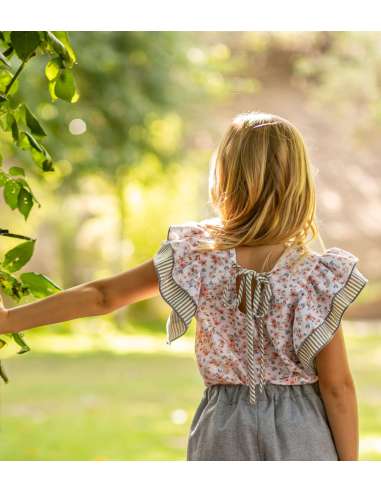 BLUSA FLORES+SHORT ENORA