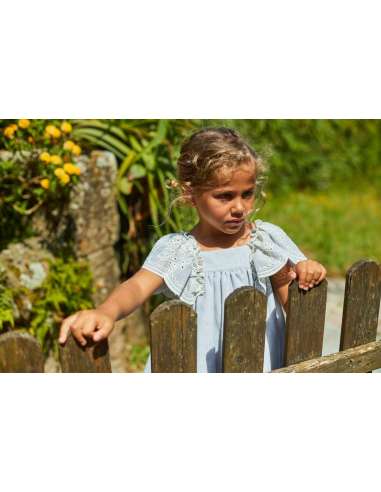 VESTIDO VOLANTES MANGA MARSELLA