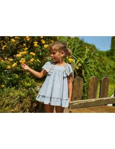 VESTIDO VOLANTES MANGA MARSELLA