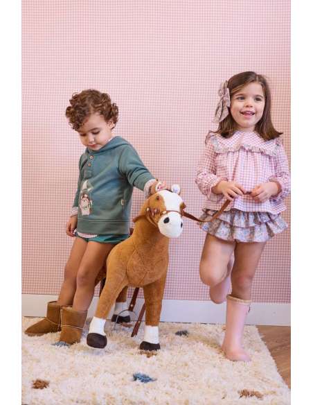 SUDADERA NIÑO VERDE GLOBO VIENA