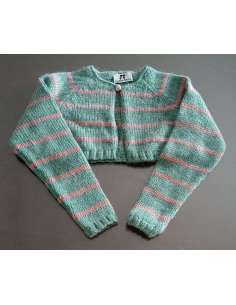 CHAQUETA CORTA RAYAS VIENA