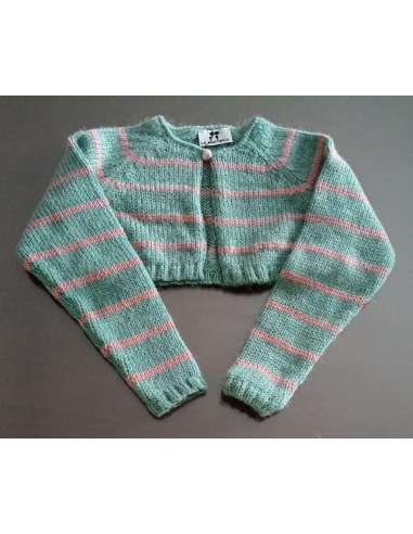 CHAQUETA CORTA RAYAS VIENA