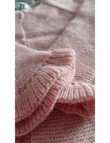 CHAQUETA NIÑA 3/4 ROSA UN PEDACITO DE MI