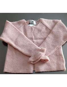 CHAQUETA NIÑA 3/4 ROSA UN PEDACITO DE MI