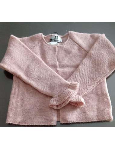 CHAQUETA NIÑA 3/4 ROSA UN PEDACITO DE MI