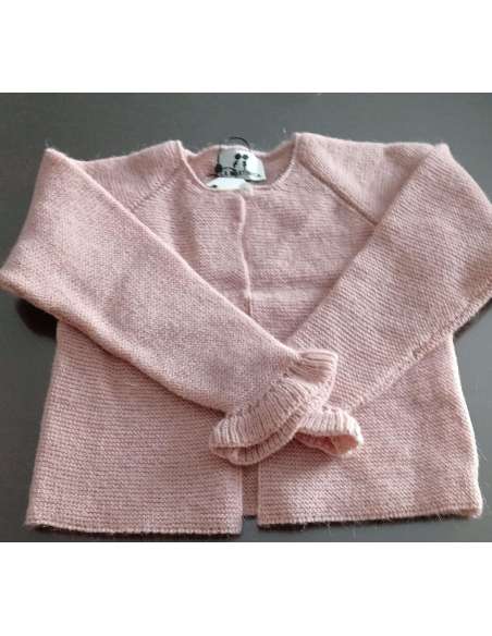 CHAQUETA NIÑA 3/4 ROSA UN PEDACITO DE MI