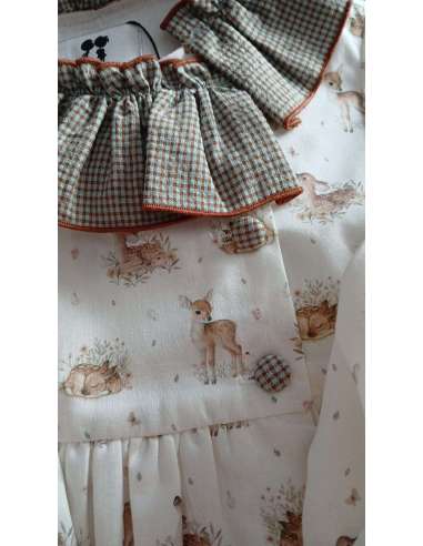 JESUSITO BAMBI+BRAGA TELA BICHITOS