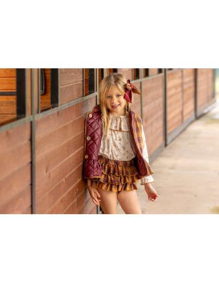 CONJUNTO BLUSA Y BRAGAS EVA