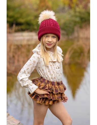 CONJUNTO BLUSA Y BRAGAS EVA