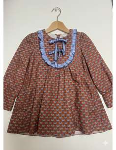 VESTIDO FLORES PECHERA