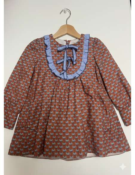 VESTIDO FLORES PECHERA