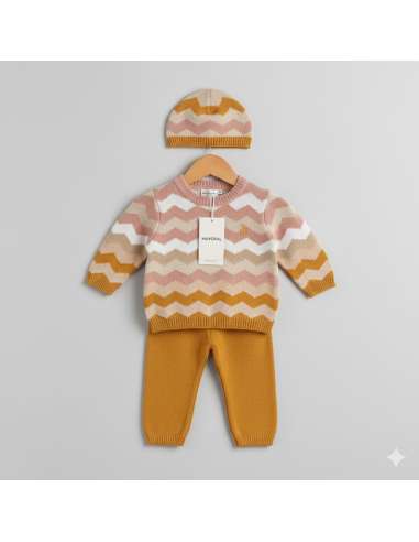 CONJUNTO 3 PIEZAS MANZANILLA