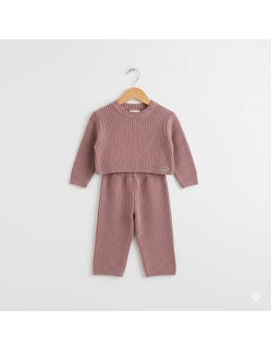 CONJUNTO JERSEY PANTALÓN ROSA