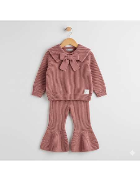 CONJUNTO JERSEY MALLA ROSA