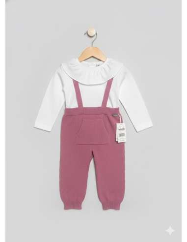 PANTALÓN CON TIRANTE PUNTO