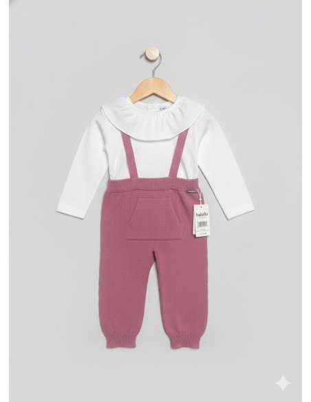 PANTALÓN CON TIRANTE PUNTO