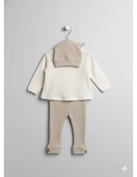 CONJUNTO JERSEY PANTALON Y GORRO