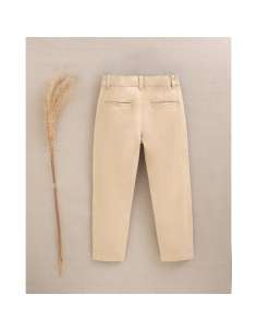 Pantalón de niño largo en beige 2