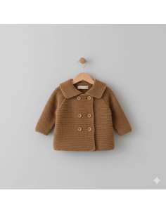ABRIGO BOTONES LISO