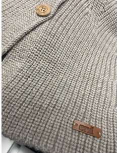 ABRIGO CUELLO VUELTO Y BOTONES 2