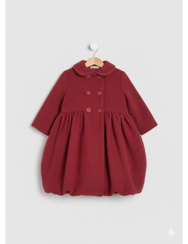 ABRIGO NIÑA ZETTA FRESA