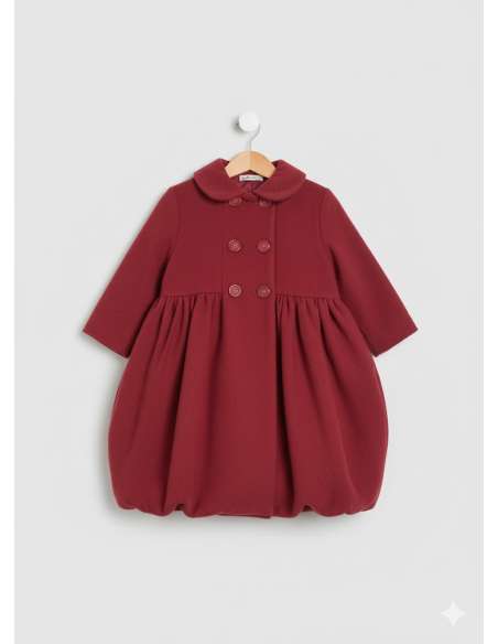 ABRIGO NIÑA ZETTA FRESA