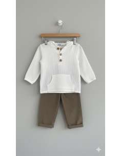 CONJUNTO VERDE TAUPE