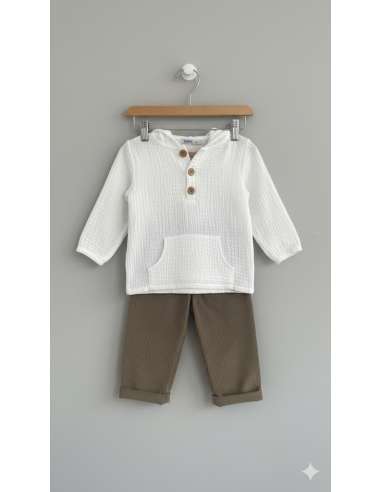 CONJUNTO VERDE TAUPE