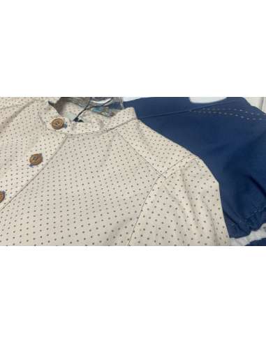 CAMISA MÁS BOMBACHO LUNARES