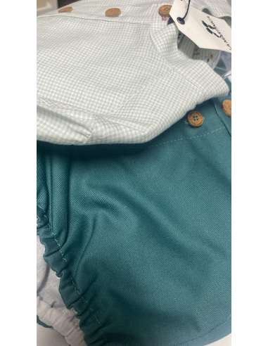 BOMBACHO Y CAMISA GROSELLA