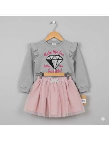 CONJUNTO SUDADERA Y FALDA